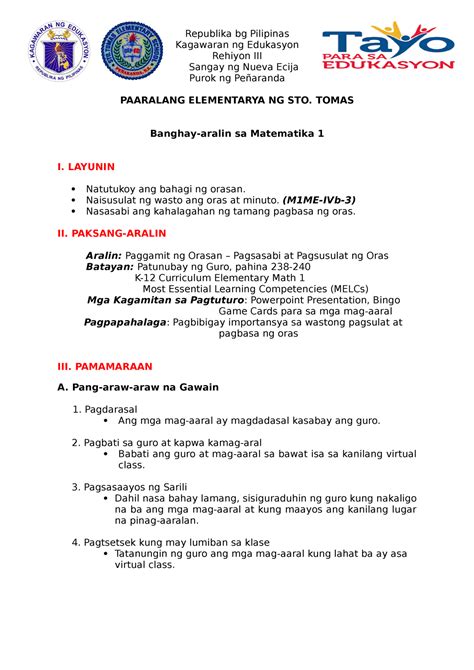 Filipino Detailed Lesson Plan Masusing Banghay Aralin Sa Filipino My Sexiz Pix