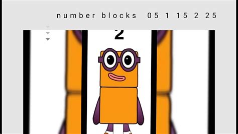 Numberblocks 2d