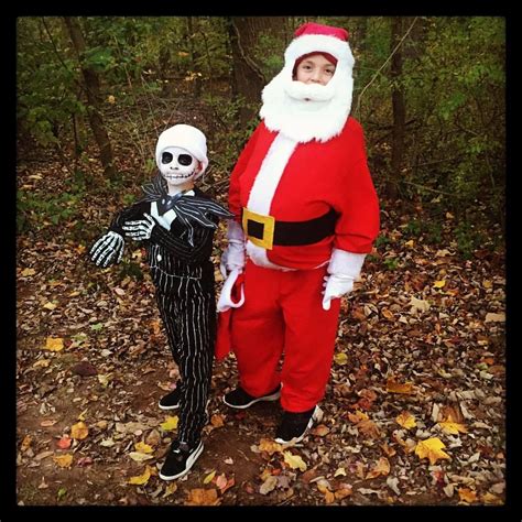 Diy Halloween Costume Santa Costume Jack Skellington Nightmare