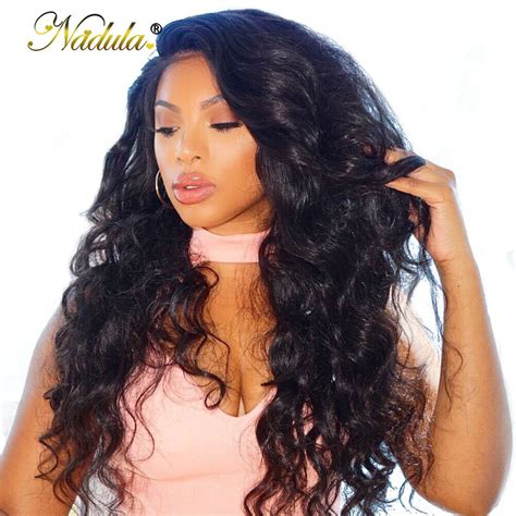 nadula hair lace front human hair wigs body wave lace front wig full and thick for women wig 10