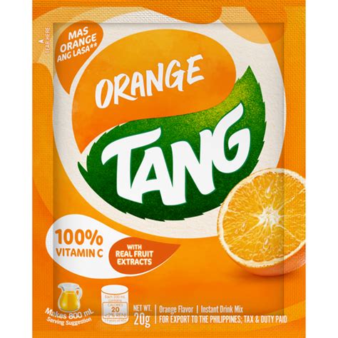 Tang Orange Juice Drink 20g Tang Walter Mart