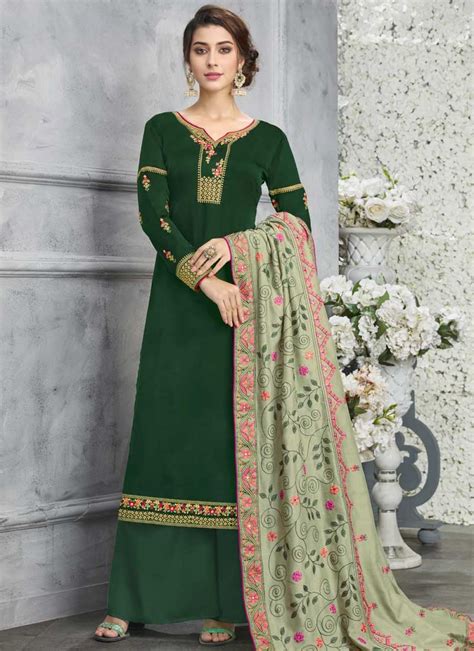 Buy Palazzo Style Pakistani Salwar Kameez Online