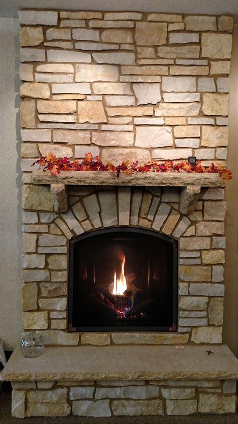 How To Reface A Brick Fireplace With Stone Veneer Fireplace Guide By