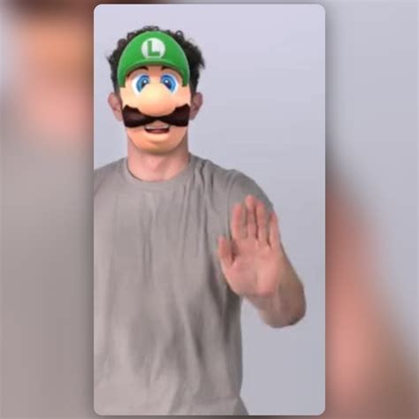 Luigi Lens By Bear Grizzly Snapchat Lenses And Filters