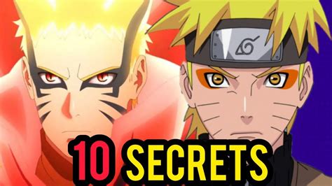 10 Secrets Sur Naruto Uzumaki 🍥 Youtube