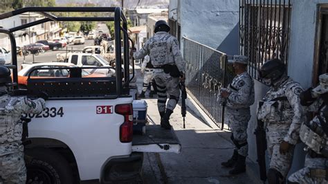 Mexican Cartels Flexed Their Power In Tijuana Now A Battle For Influence Is On Npr
