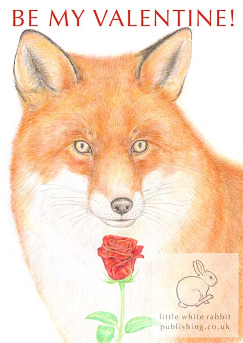 Fox Valentine Card