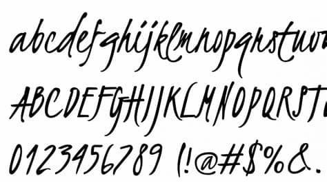 Total in section 693 of the fonts available to free download. 20 Best Free Handwritten Fonts for Designers - WPlook Themes
