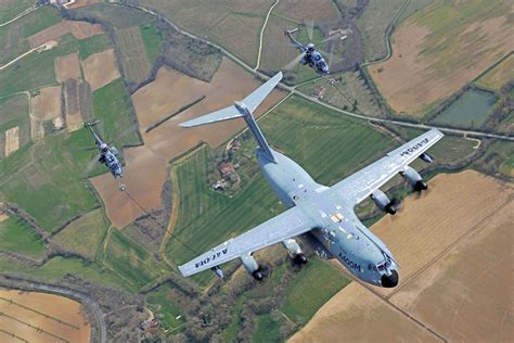 Airbus A400m Conducts Major Helicopter Refueling Certification Campaign