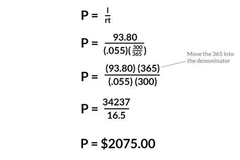Calculate Simple Interest Principal, Rate, or Time