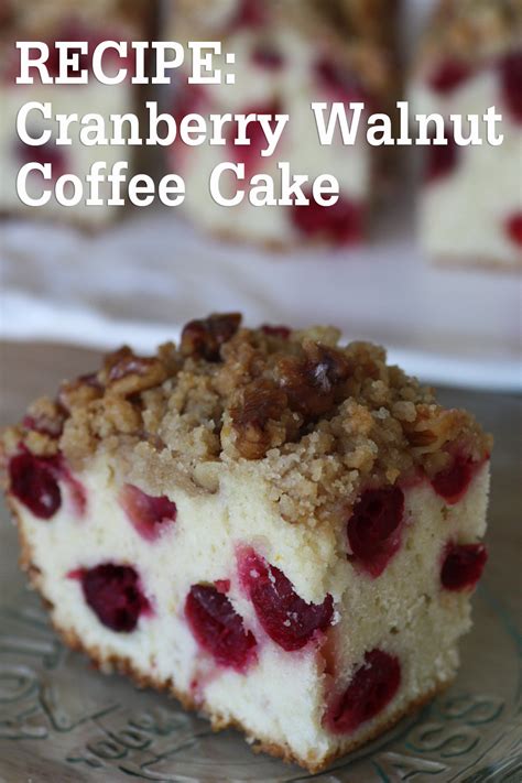 Cranberry Walnut Coffee Cake Recipe Newbritawaterchiller