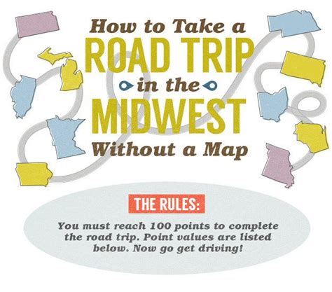 How To Take A Road Trip In The Midwest Without A Map Road Trip Trip Map