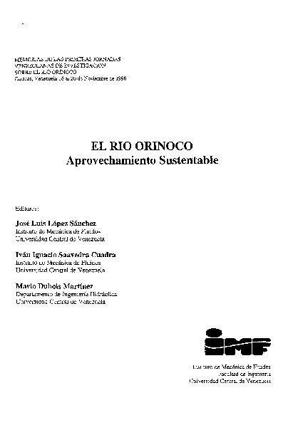 (PDF) EL RIO ORINOCO | Beatriz López - Academia.edu