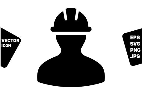 Factory Worker Icon Vector Male Operator Grafika Przez Tuktuk Design