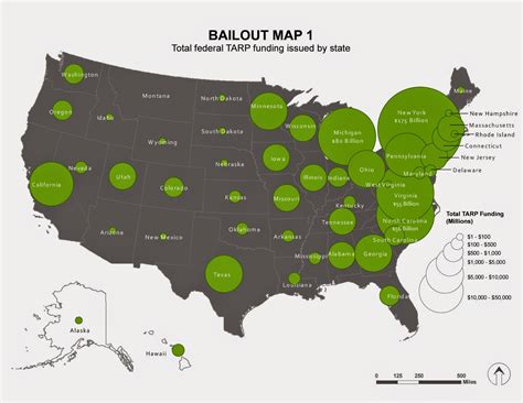 Gis3015 Map Catalog Range Graded Proportional Circle Map Bailout Funds