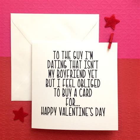 Dating Card New Boyfriend Card Valentines Day Lover Etsy Cards For