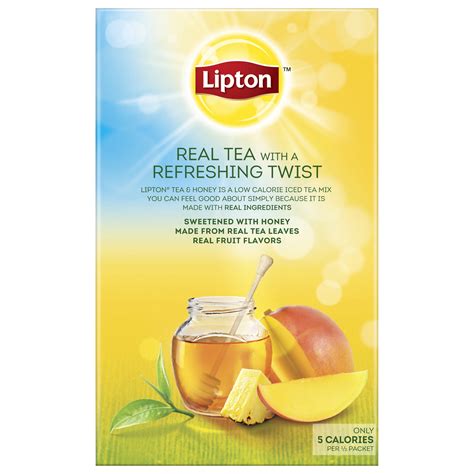 Lipton Mango Pineapple Iced Green Tea To Go Packets 10 Ct 12 Packs Ebay