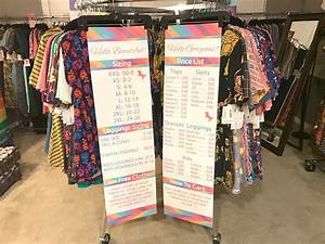Llr Price List And Size Chart Clothes Rack Banner Vinyl Banner