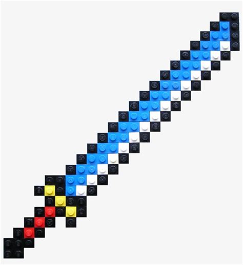 Minecraft Papercraft Enchanted Sword