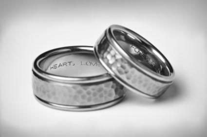 What to engrave on men's wedding band? Ideas for Engraving Wedding Rings | LoveToKnow | Engraved ...