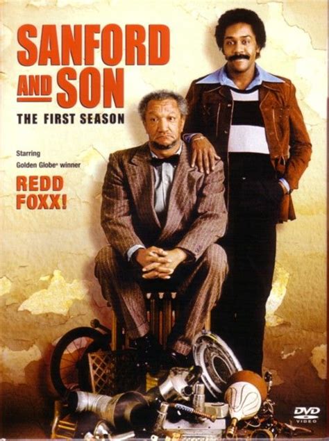 Redd gained notoriety with his nightclub act (considered by the standards of the time to be raunchy). Sanford & Son | Sanford and son, Redd foxx, Old tv shows