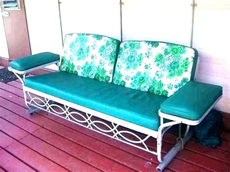 Elegant Outdoor Glider Cushions Images Vintage Patio Vintage Outdoor Furniture Vintage Patio
