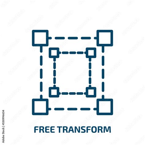 Free Transform Icon From Edit Tools Collection Thin Linear Free