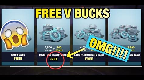 How To Get Free V Bucks In Fortnite No Clickbait Works Youtube