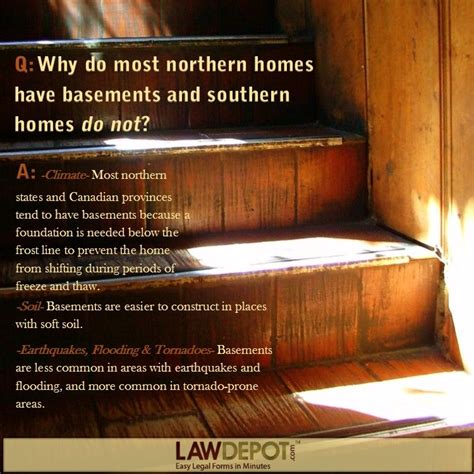 Graphic Faq Why Do Most Northern Homes Have Basements And Southern