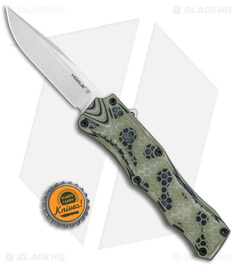 Hogue Otf Automatic Knife Green G Mascus Blade Hq