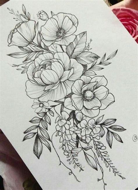 Pin By Lucymary Obed Obed On Desenhos Flower Tattoo Drawings Tattoos