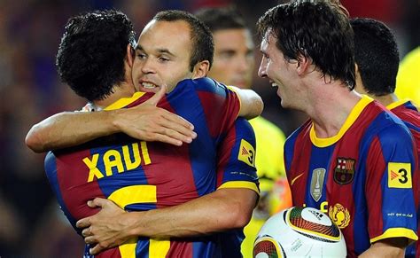 Xavi Iniesta Messi Nominated For Ballon Dor European Qualifiers