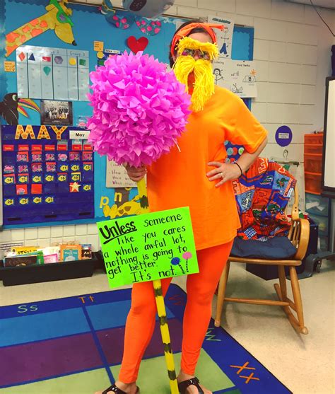 Storybook Character Costume The Lorax Dr Seuss Storybook Character