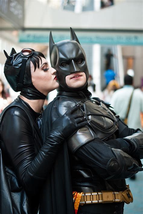 Catwoman Kissing Batman San Diego Comic Con 2012 Flickr