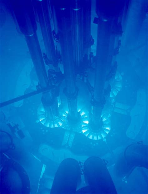 Cherenkov Radiation This Is A Real Photo Cyberpunk Nuclear