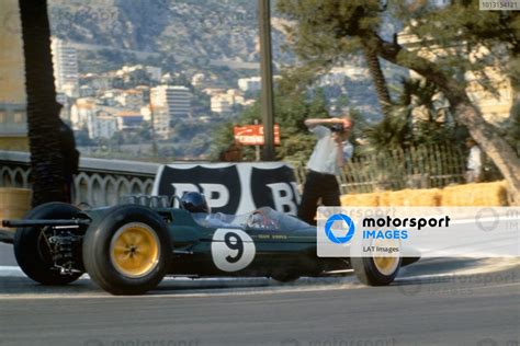 Monte Carlo Monaco 26th May 1963 Jim Clark Lotus 25 Climax 8th