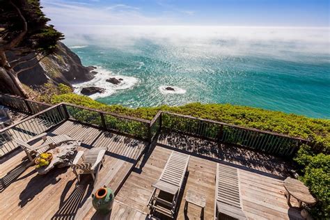 Oceanfront Vacation Home On The Mendocino Coast Houses For Rent In