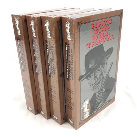 4 Have Gun Will Travel Vhs Tapes Western Richard Boone Kam Tong 989