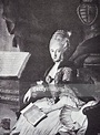 Duquesa Ana Amalia De Sajoniaweimar Y Eisenach Ilustración de stock ...