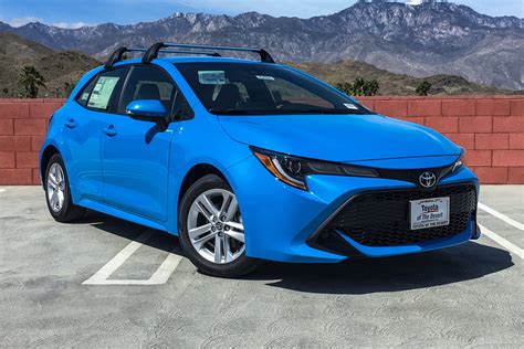 New 2019 Toyota Corolla Hatchback Se Hatchback In Cathedral City