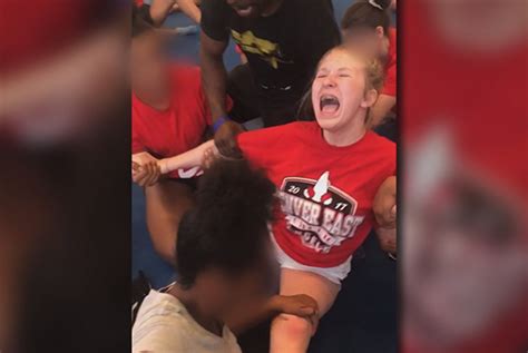 Cheerleading Coach Fired Over Video Of Girls Excruciating Forced