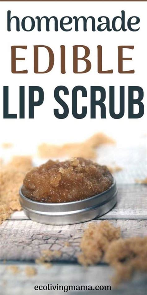Easy Diy Brown Sugar Lip Scrub With Coconut Oil For Kissable Lips Eco