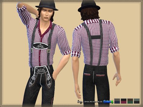 Sims 4 Ccs The Best Oktoberfest Clothing By Bukovka