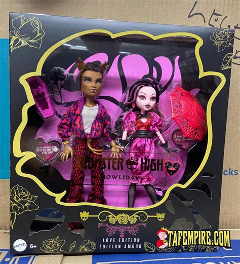 Monster High Howliday Love Edition Draculaura And Clawd 2 Pack Doll Set 2024