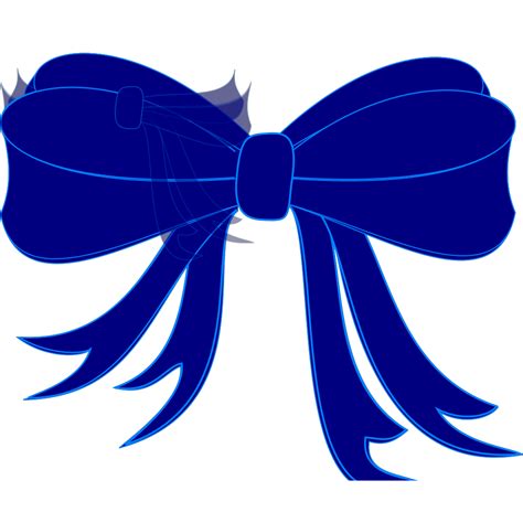Blue Bow Ribbon PNG, SVG Clip art for Web - Download Clip Art, PNG Icon ...