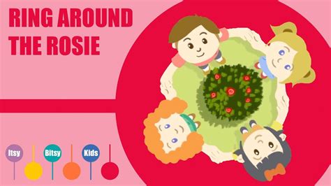 Ring Around The Rosie Ring A Ring O Roses Nursery Rhyme