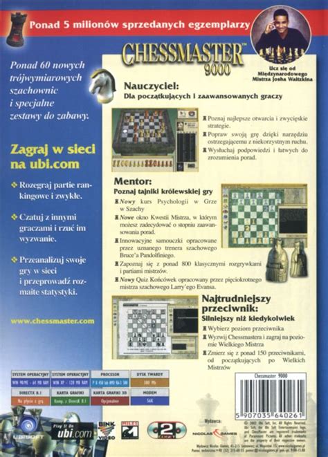Chessmaster 9000 2002 Windows Box Cover Art Mobygames