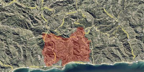 26 Map Of Malibu Fire Map Online Source
