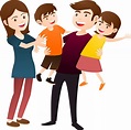 Happy family clipart png 4 » Clipart Station