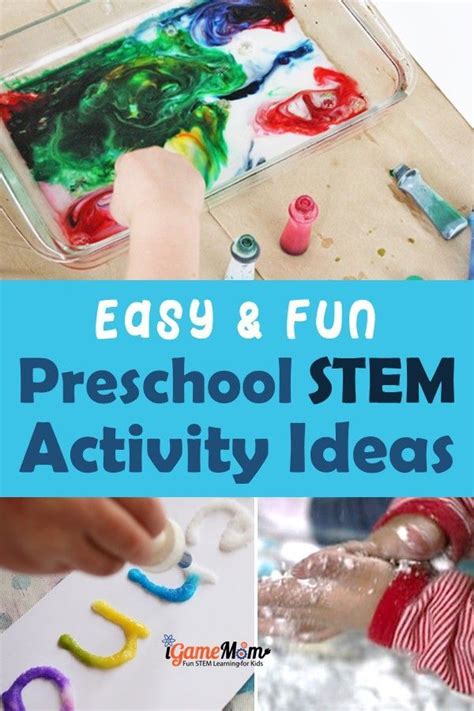 10 Stem Activities For Preschoolers And Toddlers Stem Activities